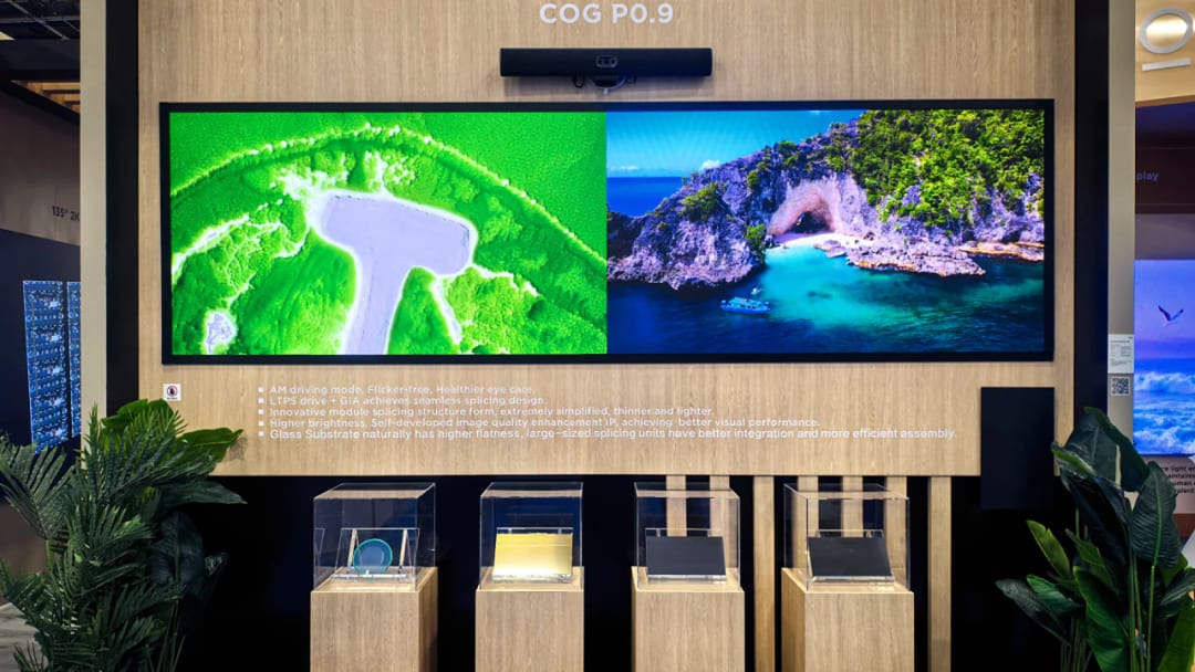 BOE COG P0.9 đoạt Best of Show InfoComm 2026