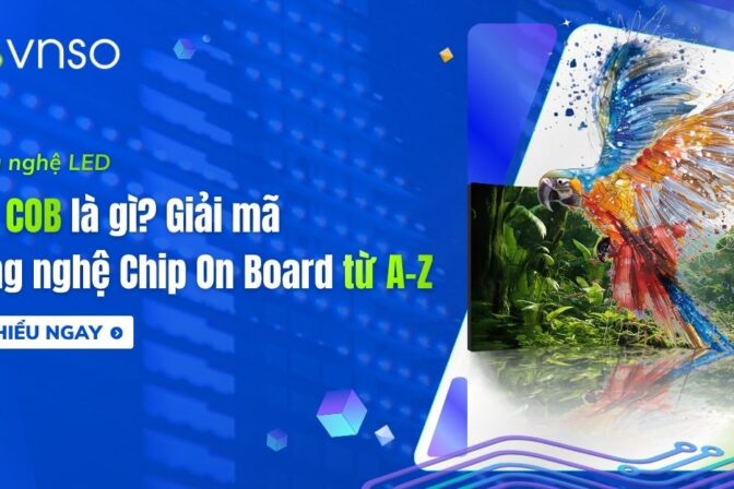 LED COB là gì? Giải mã công nghệ Chip On Board từ A-Z